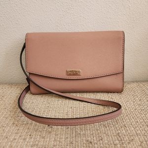 Kate Spade Dusty Pink Crossbody Wallet Purse